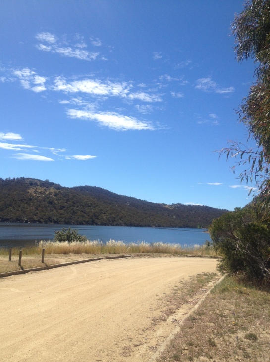 my begging and end point. On the shores of lake Jindabyne